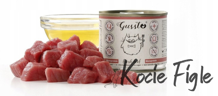 WOW Cat Kawałki wołowiny w sosie 85g